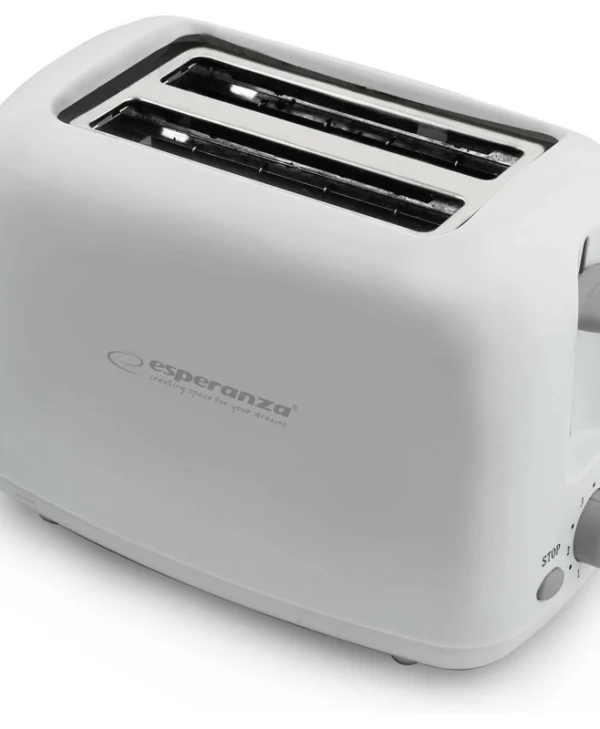 Esperanza Ciabatta Φρυγανιέρα 2 Θέσεων 600W Λευκή