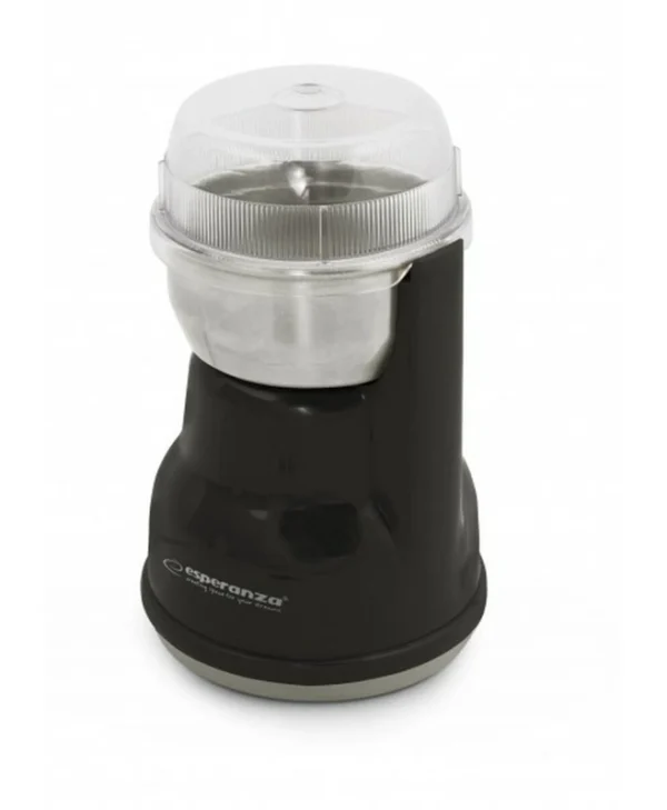 Esperanza Ηλεκτρικός Μύλος Καφέ 160W με Χωρητικότητα 50gr Μαύρος