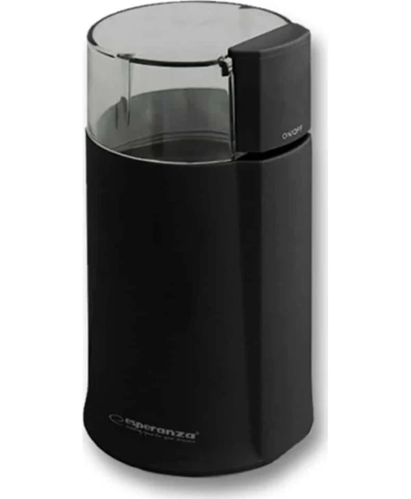 Esperanza Ηλεκτρικός Μύλος Καφέ 160W με Χωρητικότητα 50gr Μαύρος