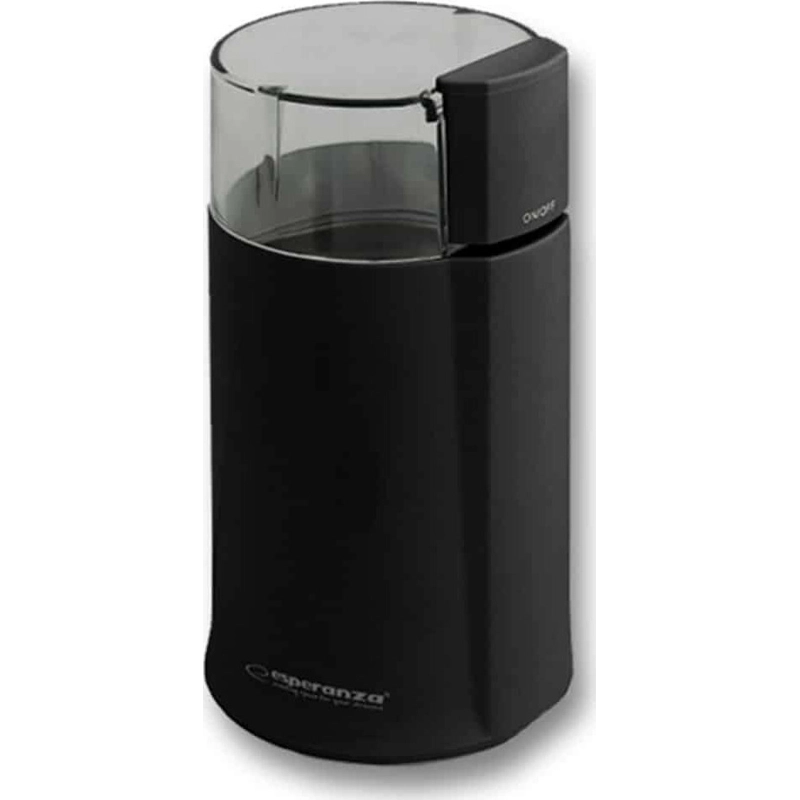 1 Esperanza Ηλεκτρικός Μύλος Καφέ 160W με Χωρητικότητα 50gr Μαύρος - Image 1