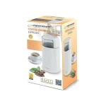 Esperanza Ηλεκτρικός Μύλος Καφέ 160W με Χωρητικότητα 50gr Λευκός - Image 5