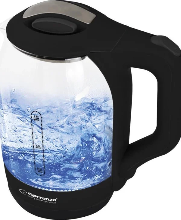 Esperanza Βραστήρας 1.7lt 1500W Μαύρος