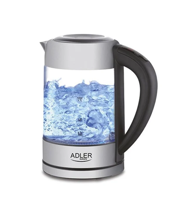 Adler Βραστήρας 1.7lt 2200W Ασημί
