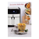 Camry Air Fryer 5lt Ασημί CR6311 - Image 15