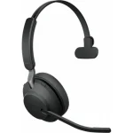 Jabra Evolve2 65 VOIP Headset Link380a UC Mono Desk Stand Black (26599-889-989) 26599-889-989