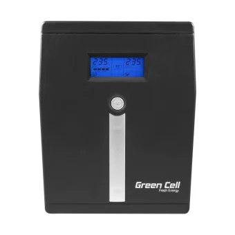Green Cell Power Proof UPS Line-Interactive 2000VA 1200W με 4 Schuko Πρίζες