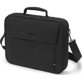 Dicota Eco Multi Base Τσάντα Ώμου / Χειρός για Laptop 17.3" σε Μαύρο χρώμα