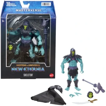 Φιγούρα Δράσης Masters of the Universe: New Eternia Masterverse Barbarian Skeletor για 6+ ετών Ετών 18εκ.