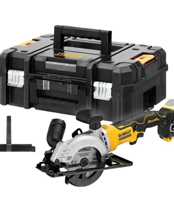 Dewalt Δισκοπρίονο Brushless 18V Solo με Σύστημα Αναρρόφησης