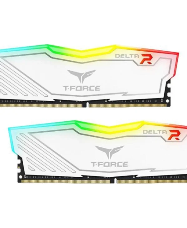 TeamGroup Delta RGB DDR4 16GB RAM με 2x8GB Modules και Ταχύτητα 3200 για Desktop