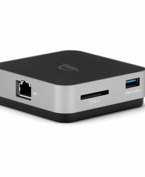 OWC Travel Dock E USB-C Docking Station με HDMI 4K PD Ethernet Γκρι