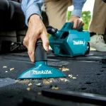 Makita Επαναφορτιζόμενο Σκουπάκι Χειρός 18V Χωρίς Φορτιστή και Μπαταρία Μπλε - Image 7