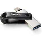 Sandisk iXpand 64GB USB 3.1 Stick με σύνδεση Lightning & USB-A Μαύρο - Image 2
