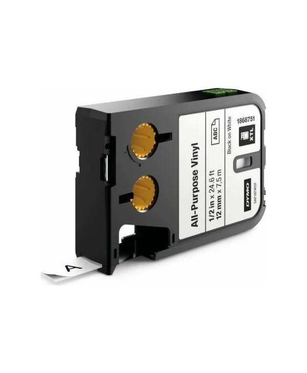 Dymo Ταινία Ετικετογράφου 7m x 12mm σε Λευκό Χρώμα