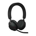 Jabra Evolve2 65 VOIP Headset Link380c UC Stereo Desk Stand Black (26599-989-889) 26599-989-889 - Image 3