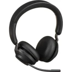 Jabra Evolve2 65 VOIP Headset Link380c UC Stereo Desk Stand Black (26599-989-889) 26599-989-889 - Image 5