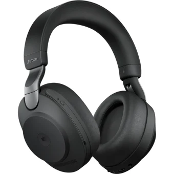 Jabra Evolve2 85 VOIP Headset Link380c MS Stereo Black (28599-999-899) 28599-999-899