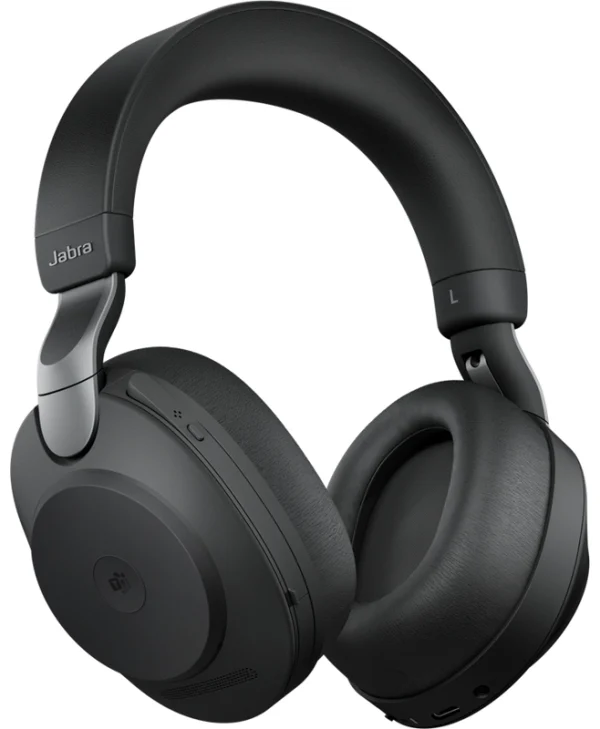 Jabra Evolve2 85 VOIP Headset Link380c MS Stereo Black (28599-999-899) 28599-999-899
