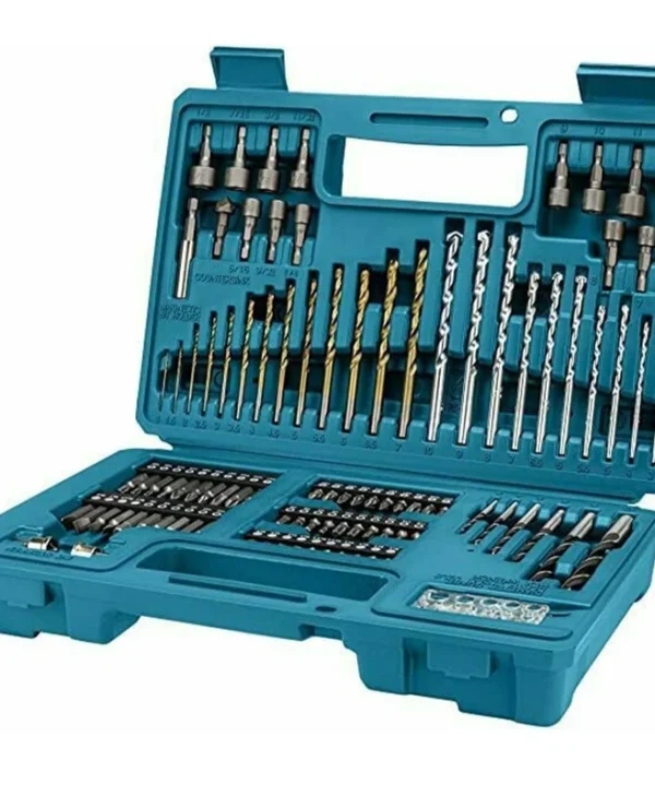 Makita Σετ 102 Τρυπάνια με Κυλινδρικό Στέλεχος για Ξύλο, Γυψοσανίδα και Μέταλλο