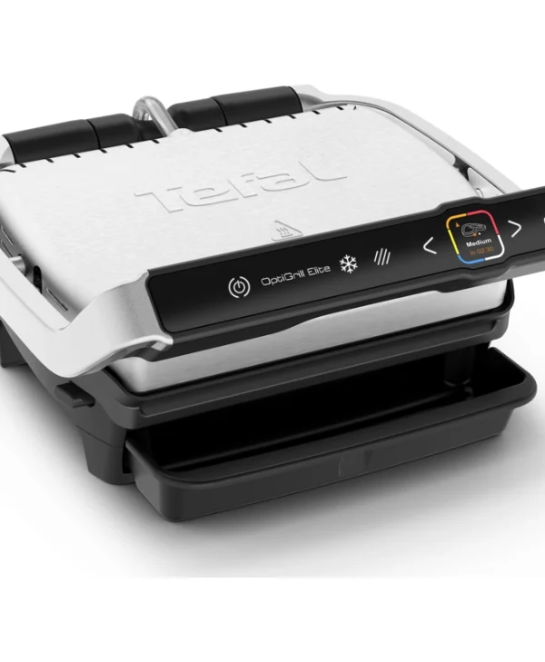 Tefal OptiGrill Elite Τοστιέρα Γκριλιέρα με Αποσπώμενες Πλάκες 2000W Inox