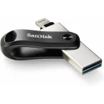 Sandisk iXpand 128GB USB 3.1 Stick με σύνδεση Lightning & USB-A Μαύρο - Image 4