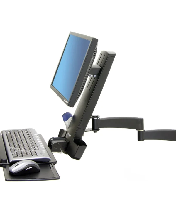 Ergotron 200 Series Επιτοίχια Βάση Οθόνης έως 24" με Βραχίονα