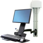 Ergotron 200 Series Επιτοίχια Βάση Οθόνης έως 24" με Βραχίονα - Image 2