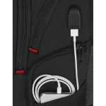 Wenger Pegasus Deluxe Τσάντα Πλάτης για Laptop 16" σε Μαύρο χρώμα - Image 3
