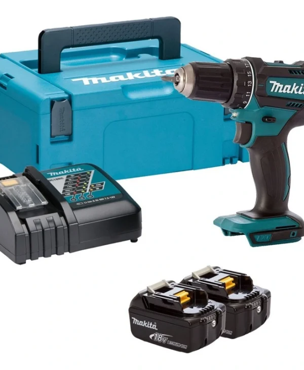 Makita Δραπανοκατσάβιδο Μπαταρίας 18V 2x3Ah