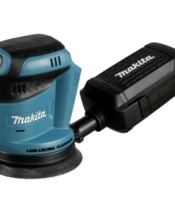 Makita Έκκεντρο Τριβείο 125mm Μπαταρίας 18V Solo με Ρύθμιση Ταχύτητας και με Σύστημα Αναρρόφησης