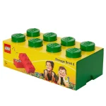 LEGO Παιδικό Κουτί Αποθήκευσης από Πλαστικό 8-Stud Πράσινο 50x25x17cm - Image 2
