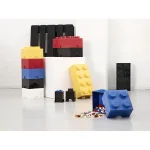 LEGO Παιδικό Κουτί Αποθήκευσης από Πλαστικό 4-Stud Μαύρο 25x25x18cm - Image 8
