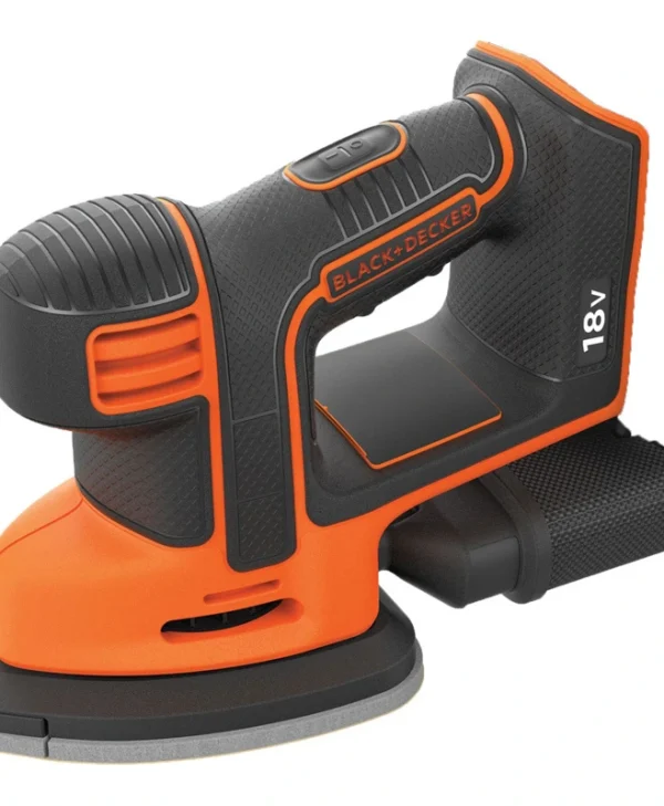 Black & Decker Τριβείο Δέλτα 18V Solo με Σύστημα Αναρρόφησης