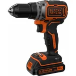 Black & Decker Δραπανοκατσάβιδο Μπαταρίας Brushless 18V 1x1.5Ah - Image 2