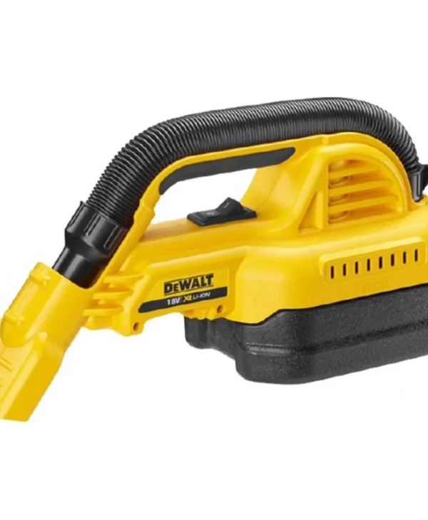 Dewalt Επαναφορτιζόμενο Σκουπάκι Χειρός 18V Χωρίς Φορτιστή και Μπαταρία Κίτρινο