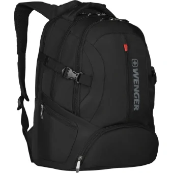 Wenger Transit Τσάντα Πλάτης για Laptop 16" σε Μαύρο χρώμα