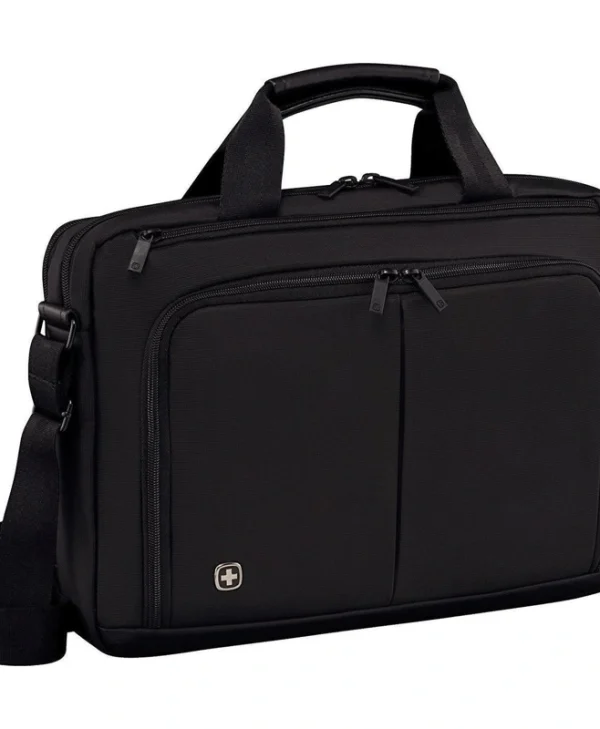 Wenger Source Τσάντα Ώμου / Χειρός για Laptop 16" σε Μαύρο χρώμα