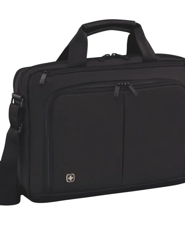 Wenger Source Τσάντα Ώμου / Χειρός για Laptop 14" σε Μαύρο χρώμα