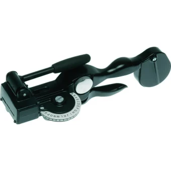 Dymo Rhino M1011 Μηχανικός Ετικετογράφος Χειρός σε Μαύρο Χρώμα
