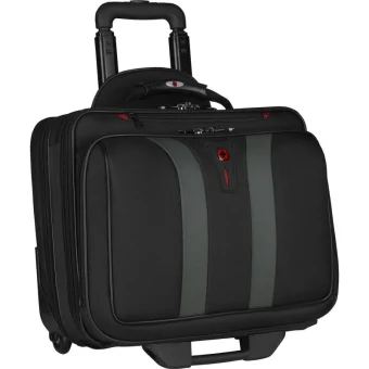 Wenger Granada Τσάντα Laptop 17" με Ροδάκια σε Μαύρο χρώμα