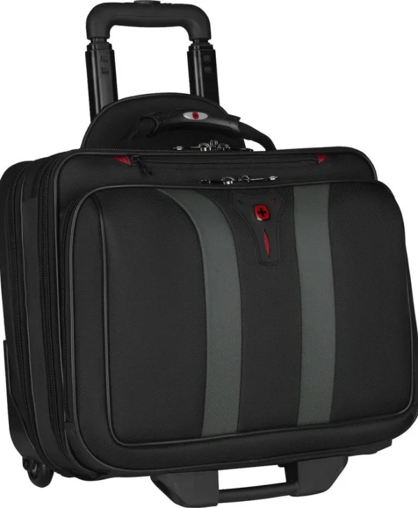 Wenger Granada Τσάντα Laptop 17" με Ροδάκια σε Μαύρο χρώμα
