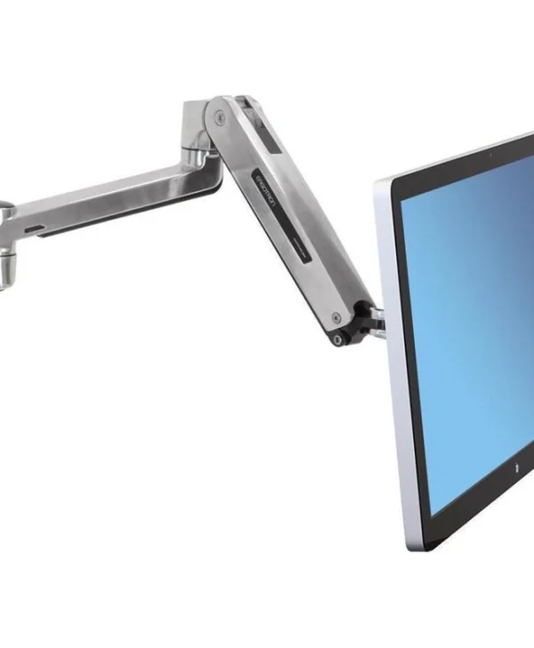 Ergotron LX Επιτοίχια Βάση Οθόνης έως 46" με Βραχίονα Ασημί