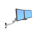 Ergotron LX Επιτοίχια Βάση Οθόνης έως 46" με Βραχίονα Ασημί - Image 4