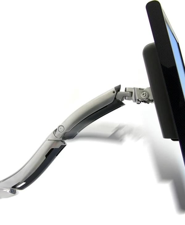 Ergotron MX Επιτοίχια Βάση Οθόνης έως 42" με Βραχίονα Ασημί