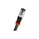 Patchsee S/FTP Cat.6a Καλώδιο Δικτύου Ethernet 2.4m Μαύρο 1τμχ - Image 2