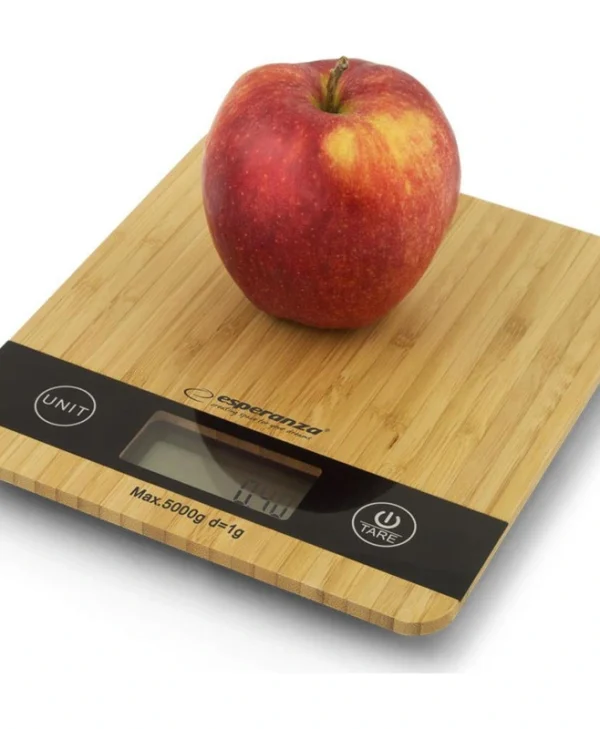 Esperanza Ψηφιακή Ζυγαριά Κουζίνας 1gr/5kg Καφέ