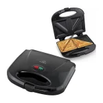 Esperanza Titanum Casserole Τοστιέρα για 2 Τοστ 750W Μαύρη - Image 2