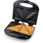 Esperanza Titanum Casserole Τοστιέρα για 2 Τοστ 750W Μαύρη - Image 3