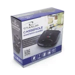 Esperanza Titanum Casserole Τοστιέρα για 2 Τοστ 750W Μαύρη - Image 5