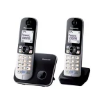 Panasonic KX-TG6812GB Ασύρματο Τηλέφωνο Duo Μαύρο KX-TG6812GB - Image 3